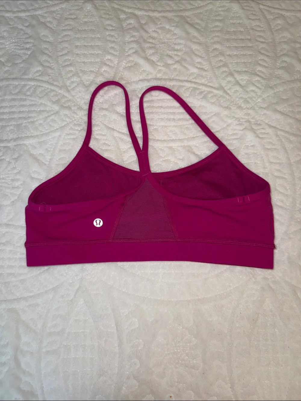 lululemon athletica Fuchsia Strappy Sports Bra